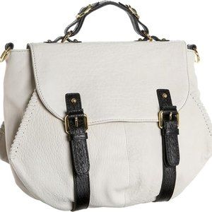 Treesje Warhol Leather Messenger Bag - NWT